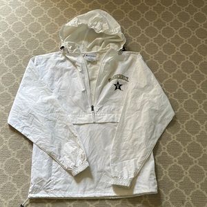 Champion Vanderbilt Logo XS Unisex Light Weight 1/4 Zip Pullover